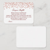 Diaper Raffle Baby Shower Insert Printed Informatiekaartje (Voorkant / Achterkant)