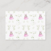 Diaper Raffle Card Informatiekaartje (Achterkant)