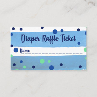 Diaper Raffle Ticket