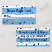 Diaper Raffle Ticket (Voorkant / Achterkant)