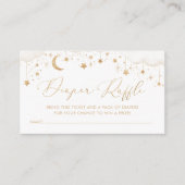 Diaper Raffle Twinkle Little Star-Baby shower Informatiekaartje (Voorkant)