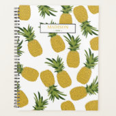 Diary du Motif de fruits tropicaux à l'ananas (Devant)