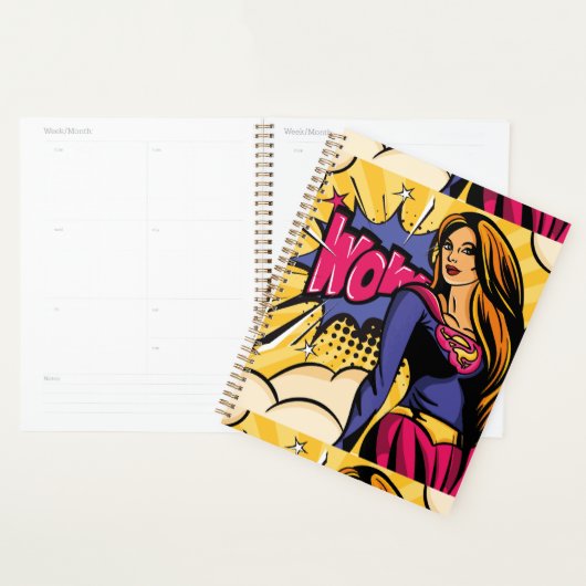 diary superwoman  planner (Display)