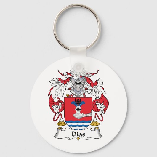 Dias Family Crest Sleutelhanger (Voorkant)
