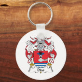 Dias Family Crest Sleutelhanger (Voorkant)