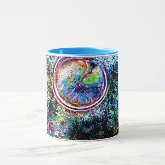 Diatomen met zeewier mok (Midden)