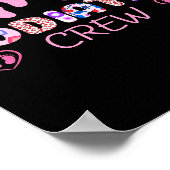 Diatry Crew Footprint Leopard Diatrist Valentine's Poster (Hoek)