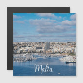 Diavoorhaven met moderne gebouwen en boten (Voorkant / Achterkant)