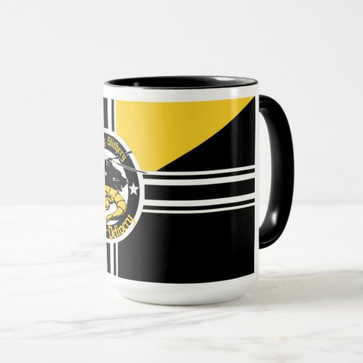 Diavoorlichtige helikoptervlucht — ANCAP Mok (Voorkant rechts)