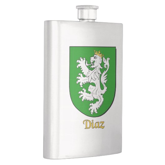 Diaz Heraldic Shield Heupfles (Rechts)