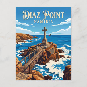 Diazpunt Namibië Briefkaart