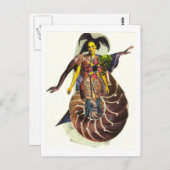 Dibble_Artworks_051_Goddess Briefkaart (Voorkant / Achterkant)