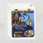 Dibble_Artworks_073_Vasco_de_Gamma Briefkaart (Voorkant / Achterkant)