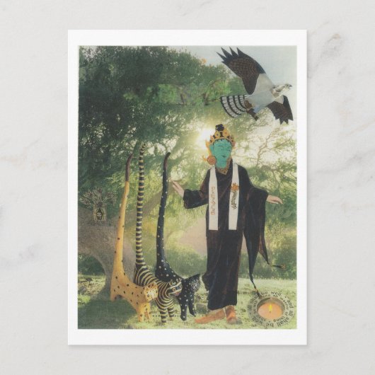 Dibble_Artworks_101_Green_Tara Briefkaart (Voorkant)