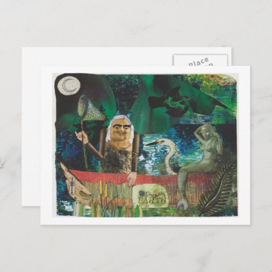 Dibble_Artworks_108_Zee_Devil Briefkaart (Voorkant / Achterkant)