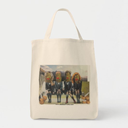 Dibble_Artworks_130_Misses_Potatohead, www.dib... Tote Bag (Voorkant)