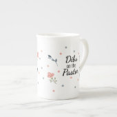 Dibs on the Pastor: Pastor's Wife Bone China Mok (Voorkant rechts)