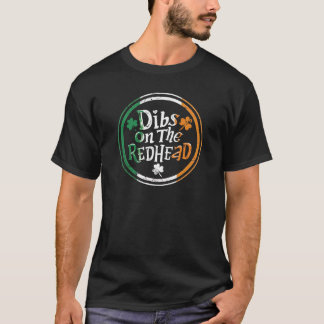 Dibs On The Redhead Homme's Basic T-Shirt