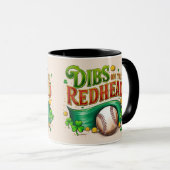 Dibs on the Redhead - St. Patrick’s Baseball Mug (Devant droit)