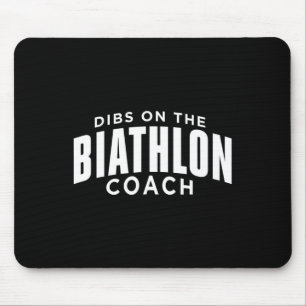 Dibs op de biatlon coach Funny biatlon coach Hu Muismat