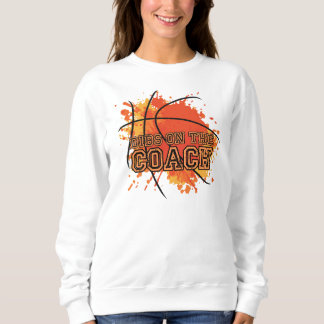 Dibs op de coach basketbal vrouw / gf shirt