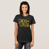 Dibs op de hoofdzanger t-shirt (Voorkant volledig)