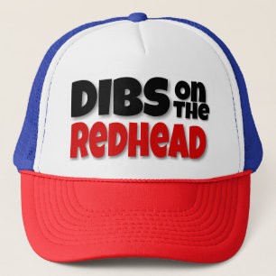 DIBS OP DE REDHEAD TRUCKER HAT TRUCKER PET