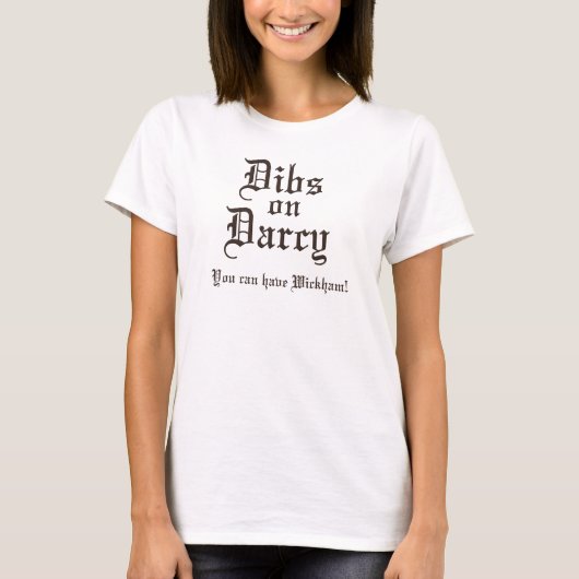Dibs sur T-shirt Darcy (Devant)