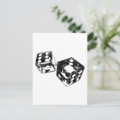 Dice Briefkaart (Staand voorkant)