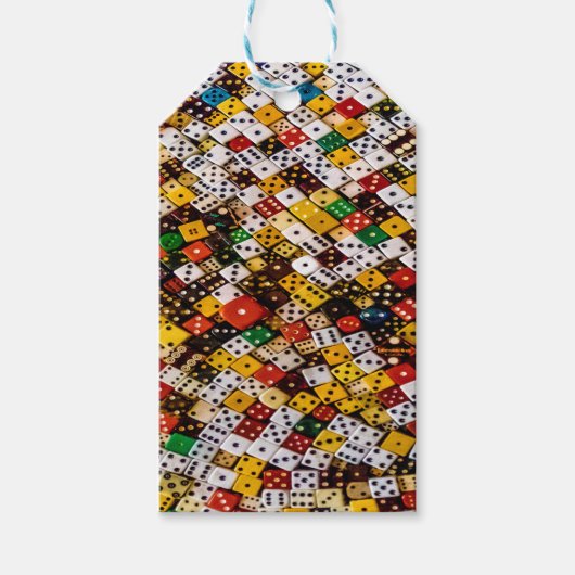 Dice Cadeaulabel (Voorkant)