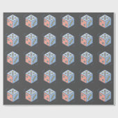 Dice Cadeaupapier (Vlak)