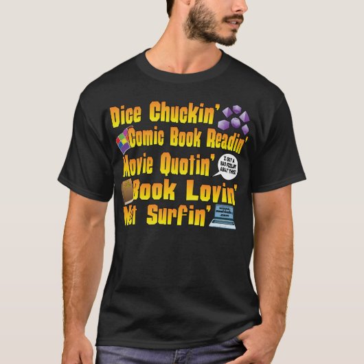 Dice Chuckin' T-shirt (Voorkant)