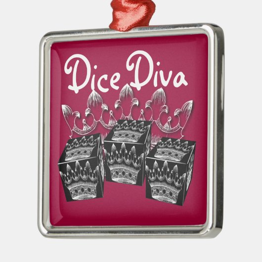 dice diva ornament (Links)
