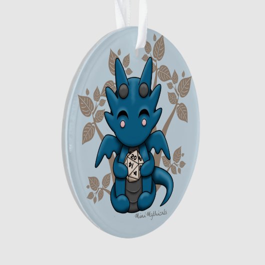 Dice Dragon Ornament (voorkant)