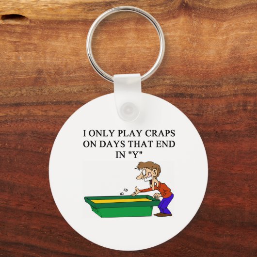 dice - en crappelspelers sleutelhanger (Voorkant)