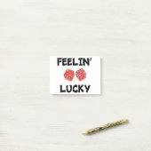 DICE "FEELIN' LUCKY" POST-IT® NOTES (Op bureau)