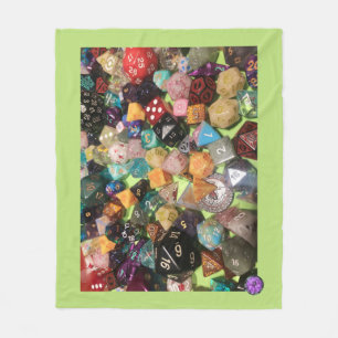 Dice Fleece-deken Fleece Deken