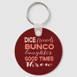 Dice Friends Bunco Sleutelhanger