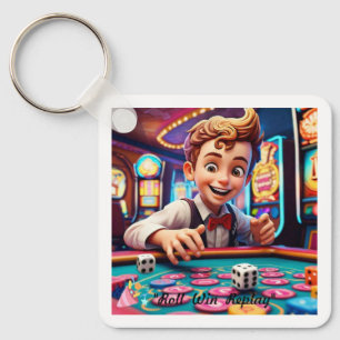  Dice Gamble Sleutelhanger