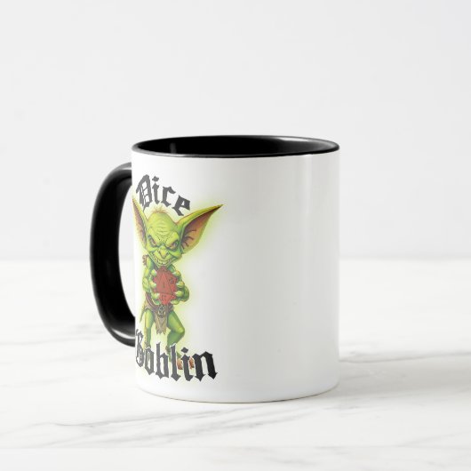 Dice Goblin D&D Mug (Devant gauche)
