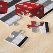 Dice Jigzaag Puzzle Legpuzzel (Zijkant)