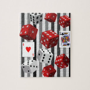 Dice Jigzaag Puzzle Legpuzzel