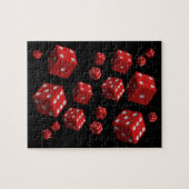 Dice Jigzaag Puzzle Legpuzzel (Horizontaal)