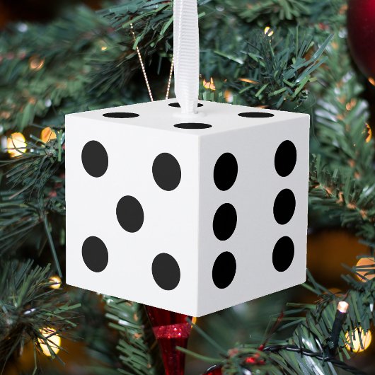 Dice Kubus Ornament
