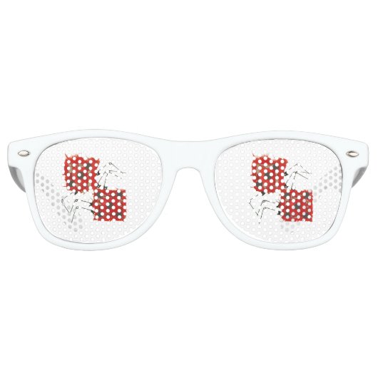 Dice Ladybug Zonnebril (Voorkant)