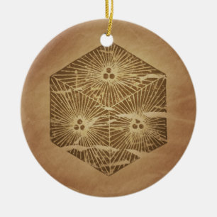 Dice of Good Luck Japanse Magic Charms Keramisch Ornament