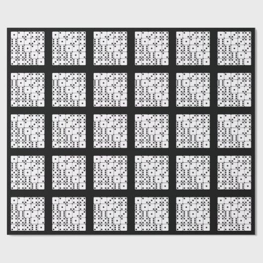 DICE PATTERN CADEAUPAPIER (Vlak)