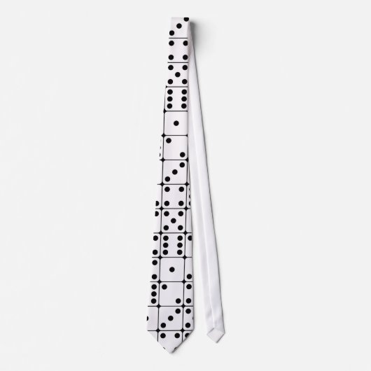 DICE PATTERN STROPDAS (Voorkant)