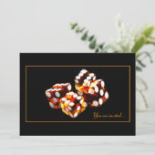 Dice roll - invitation à la soirée de la chance (Debout devant)