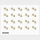 Dice Ronde Sticker (Vel)